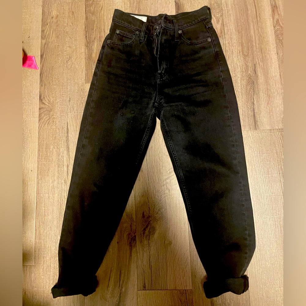 Black Gap mom jeans, 00